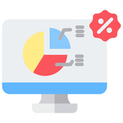 Fototapeta premium Impression Rate Icon