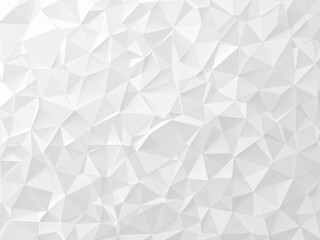 Abstract geometric background with interconnected white triangles, modern design.