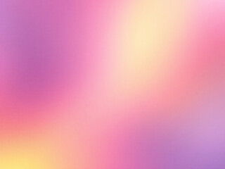 Vibrant purple to yellow gradient background.