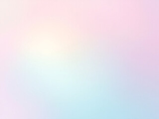 Pastel gradient background with soft pink, blue, and green hues