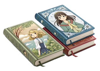 anime book design