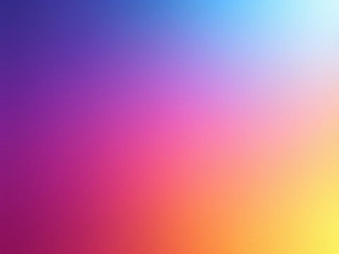 Gradient background with vibrant colors, blurred transition, abstract design.
