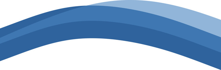 Obraz premium Transparent Modern Wave Shape