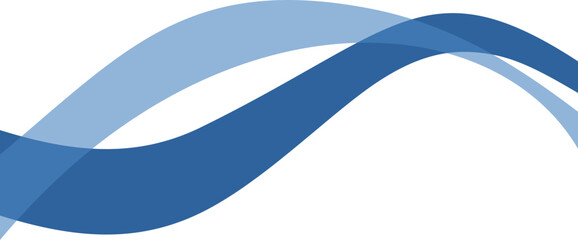 Transparent Modern Wave Shape