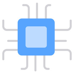 Obraz premium Processor Icon