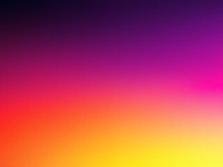 Vibrant purple to yellow gradient background.