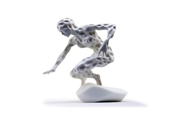 Abstract Sculpture, Human Form in Motion