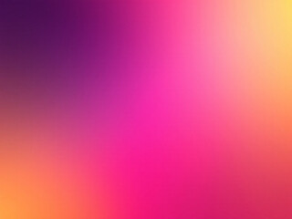 Vibrant purple to yellow gradient background.