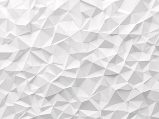 Abstract geometric background with interconnected white triangles, modern design.