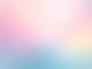 Obraz premium Pastel gradient background with soft pink, blue, and green hues