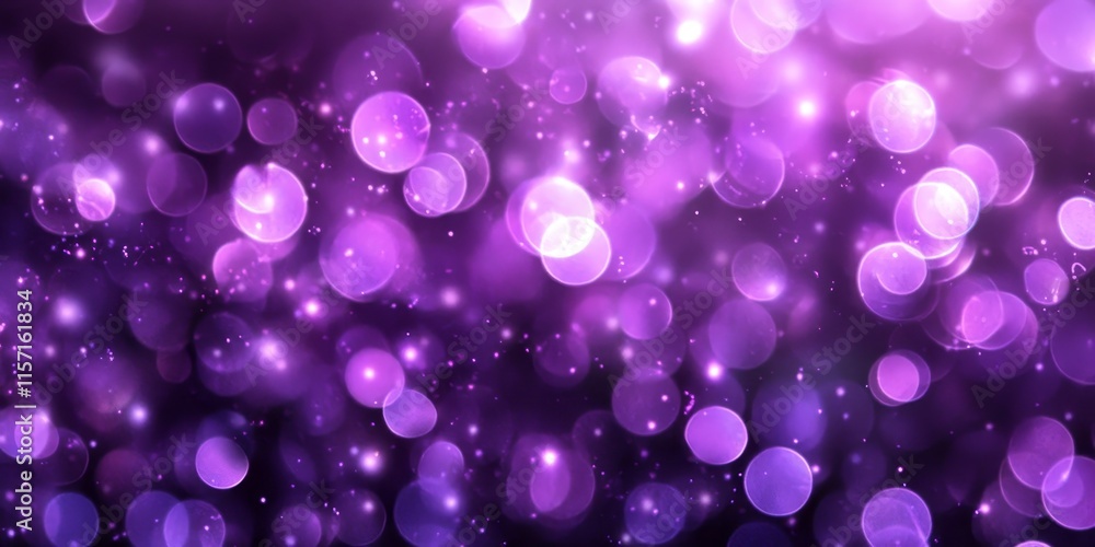 Poster stunning purple background image featuring vibrant purple bokeh effects. enhance your designs with t
