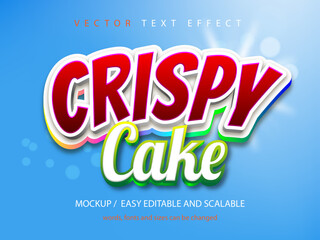 crispy text effect