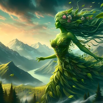 Mother Nature, Goddess of life