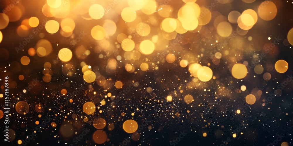 Aufkleber bokeh effects create a stunning glittery atmosphere, enhancing the visual appeal of any scene with s