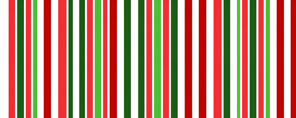 Red, Green, White Vertical Stripes, Festive Pattern Design for Holiday Cheer. Ideal for wrapping paper, fabric, or digital art projects.