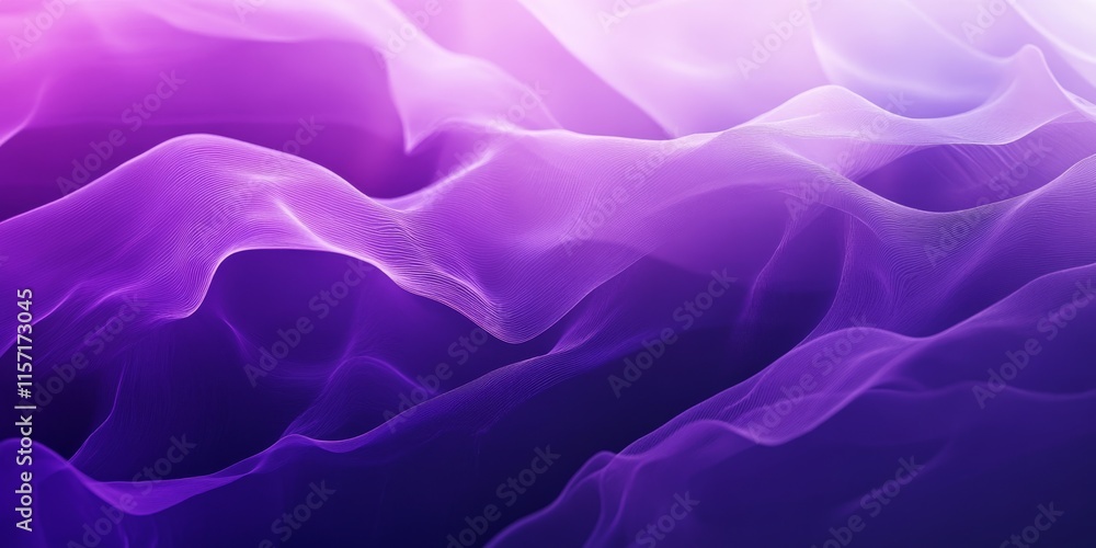 Poster inspiring purple gradient colors create a stunning visual experience, capturing the essence of amazi