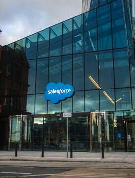 salesforce modern office building in dublin ireland