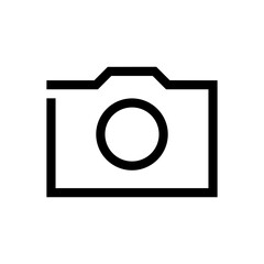 Photography camera line icon, perfect for UI design, mobile apps, and web interfaces.