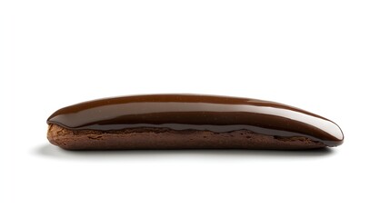 Classic French Chocolate Éclair with Glossy Ganache