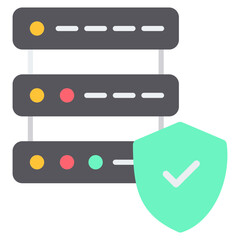 Fototapeta premium Data Security Icon