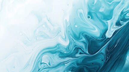 Abstract blue and white background with a swirling liquid marble texture, giving an artistic feel for design use