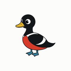 illustration of a duck