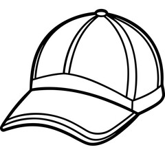 Hat Snapback Cap Backward illustration cartoon drawing stylish design