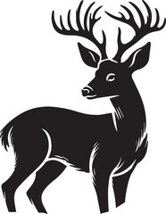 Deer silhouette vector