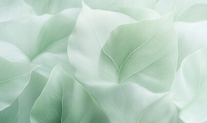 Obraz premium A leafy green plant with a wet surface