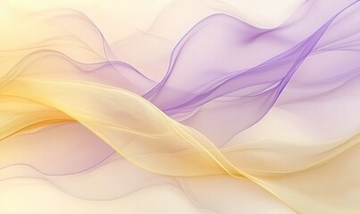 A yellow and purple wave