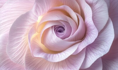 A close up of a rose with a pink center and yellow petals