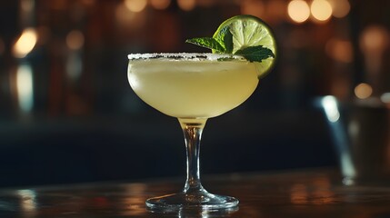 Elegant Gimlet Cocktail