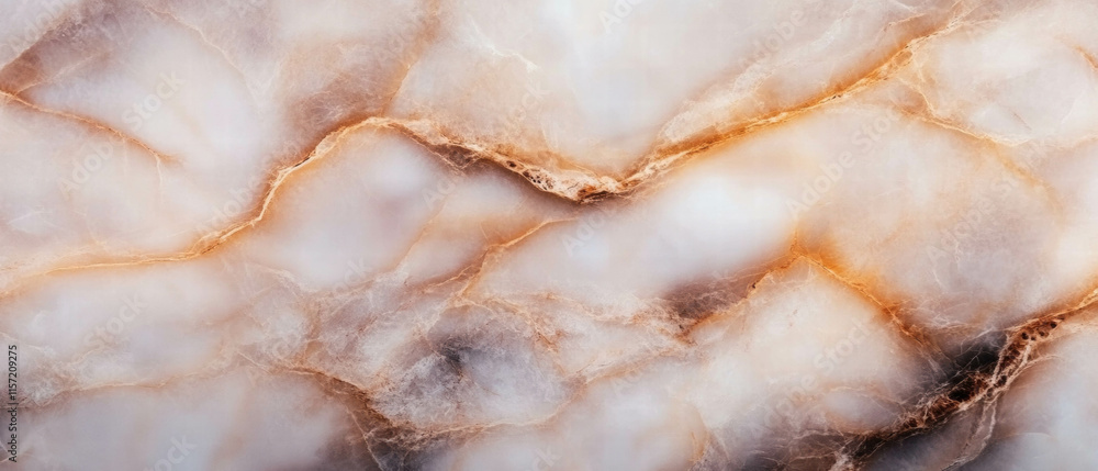 Poster cinematic view showcasing polished marble texture with rich colors and intricate patterns