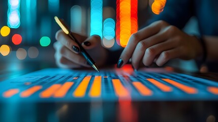 A global team analyzing market data for strategic expansion