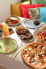 Mediterranean Feast: A Vibrant Spread of Flavors