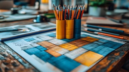 A creative team sketching and building revolutionary product models