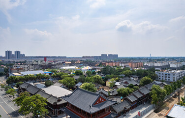 Landscape of Lion House in Yanggu County, Liaocheng City, Shandong province