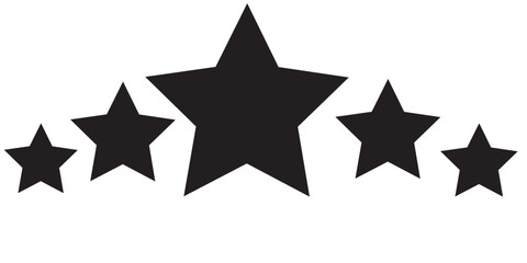 Black star - Vector icon star Icon Vector / star icon / star- Vector icon on white background.