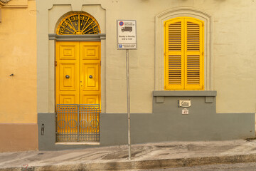 Traditional house detail in Malta