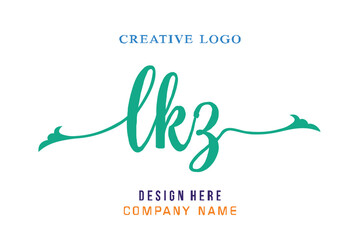 LKZ lettering logo is simple, easy to understand and authoritative