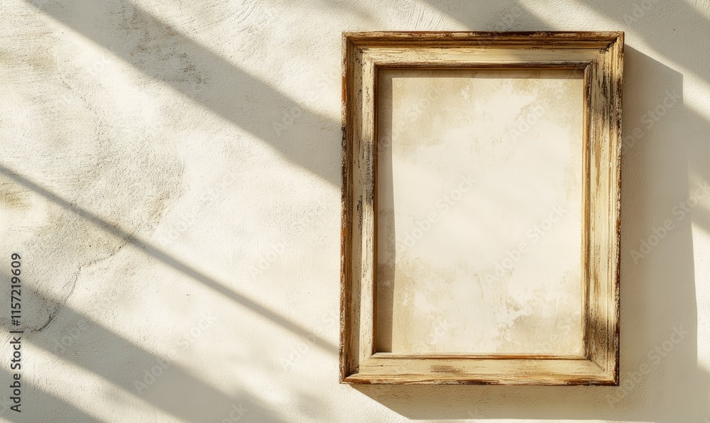Aufkleber a frame with a white background and a shadow on it