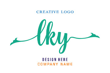 LKY lettering logo is simple, easy to understand and authoritative