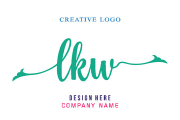 LKW lettering logo is simple, easy to understand and authoritative