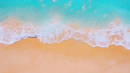 Breathtaking Coastal Seascape with Crashing Waves and Serene Turquoise Waters