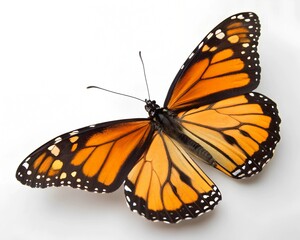 Obraz premium monarch butterfly on a flower