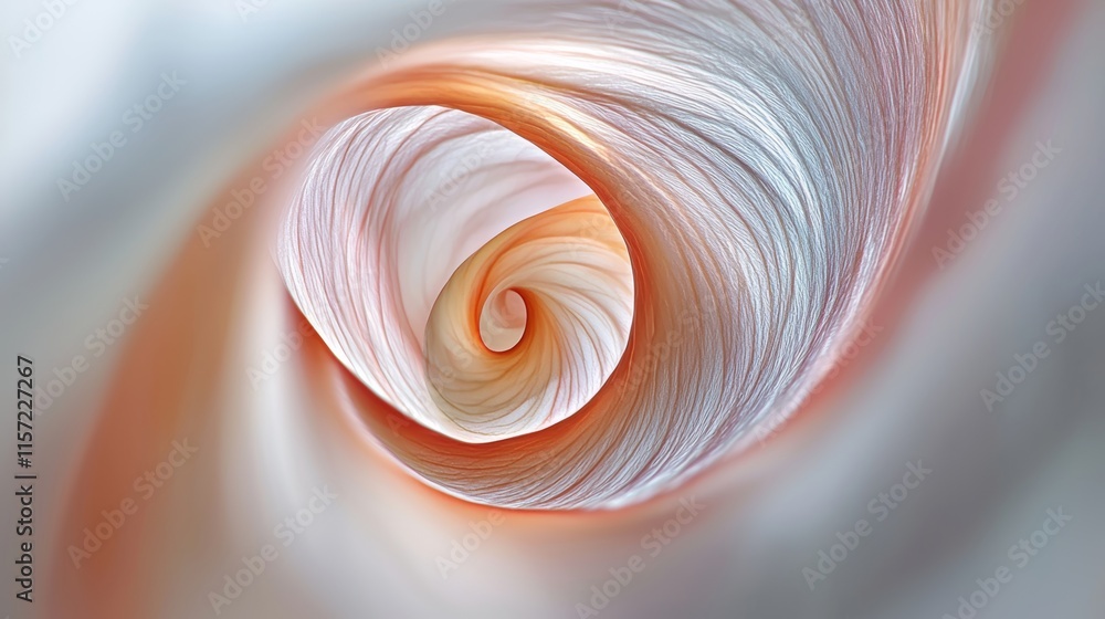 Poster delicate strands intertwine, forming a captivating vortex that draws the eye into its center, evokin