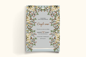 floral bridal shower invitation templates