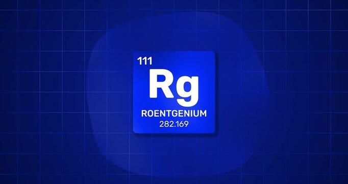 Roentgenium chemical element Periodic Table