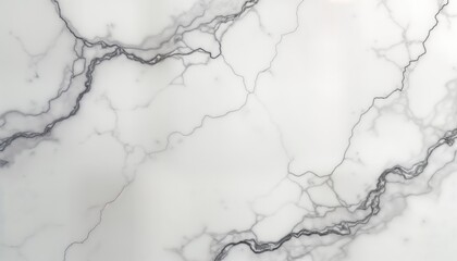 Elegant white marble surface with subtle grey veins. Marble texture shows natural pattern, smooth polished surface. Chic design ideal for luxury interiors. Classic, contemporary style. Abstract,
