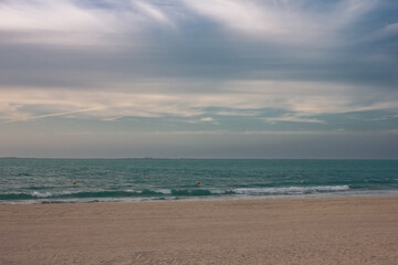 sea waves on the beach